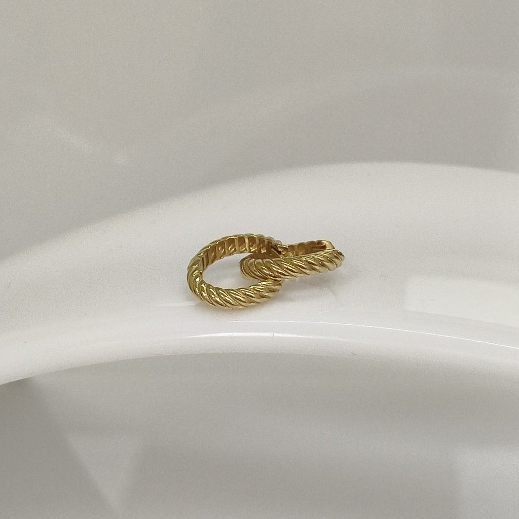 ARRACADAS PAR ORO 14 K 2 GRMS (SEMINUEVO)