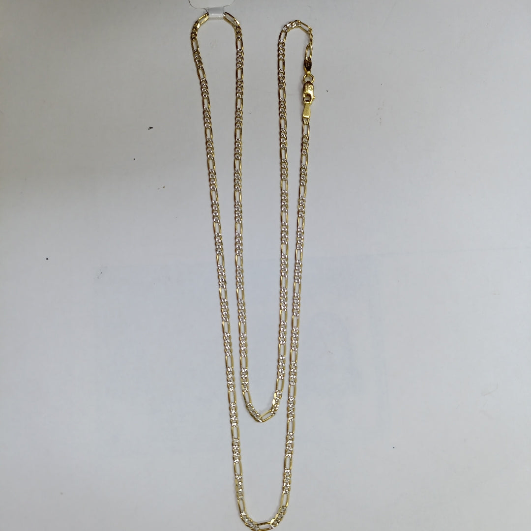 CADENAS CARTIER 3 1 DIAMANTADA ORO 14K 5.5 (NUEVO)