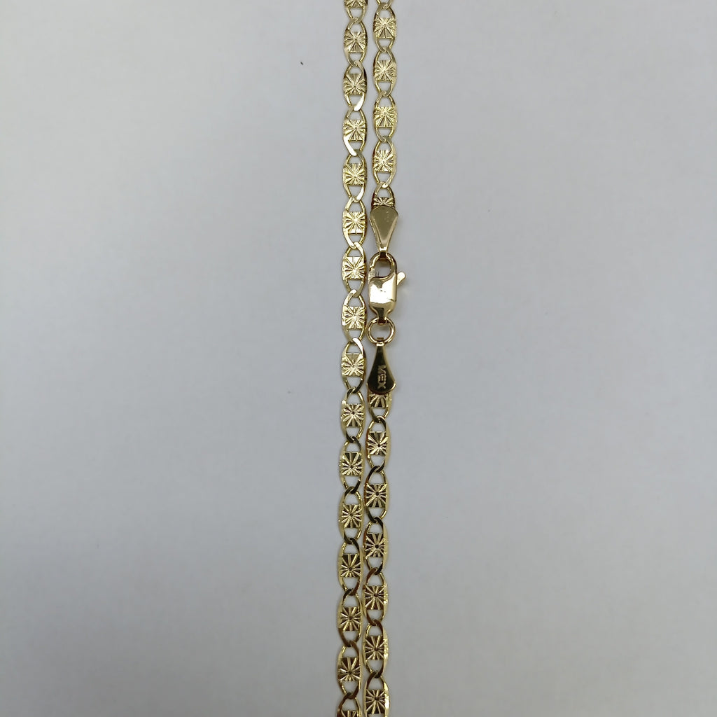 CADENAS GUCHI ORO 14K 55 CM 7.1 GR (NUEVO)