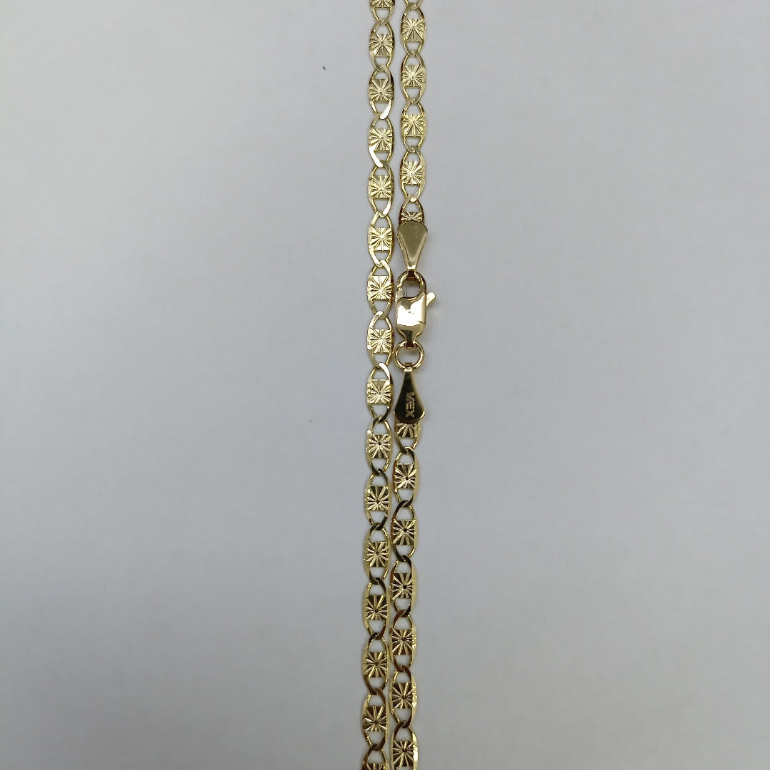 CADENAS GUCHI ORO 14K 55 CM 7.1 GR (NUEVO)