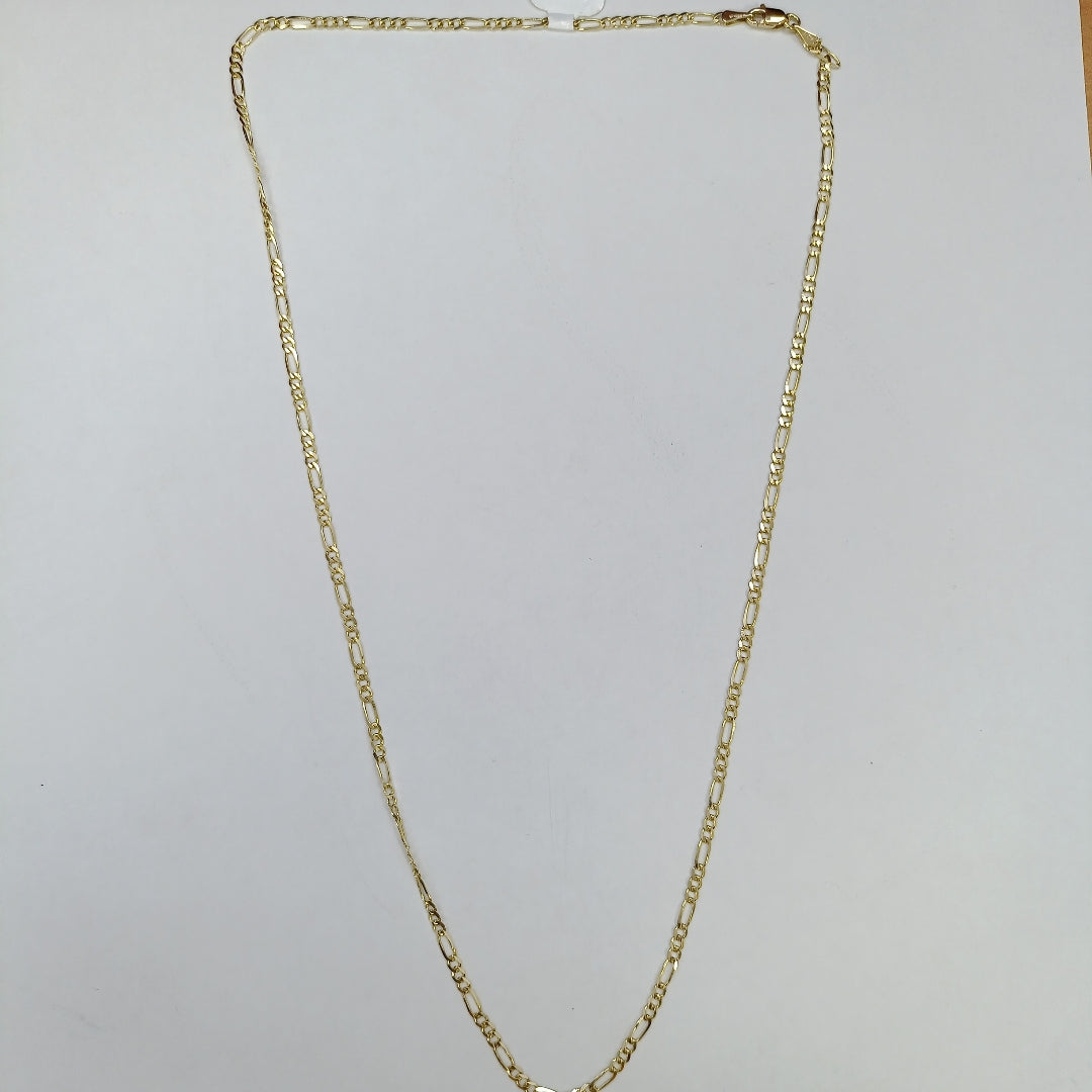 CADENAS 3X1 ORO 14K 55 CM 5 GR (NUEVO)