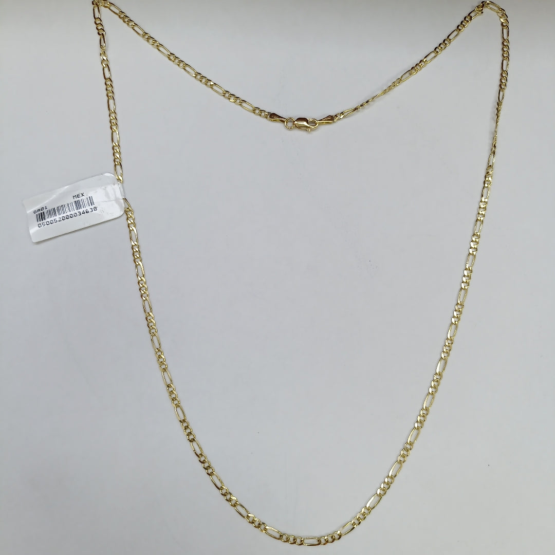CADENAS 3X1 ORO 14K 55 CM 5.2 GR (NUEVO)