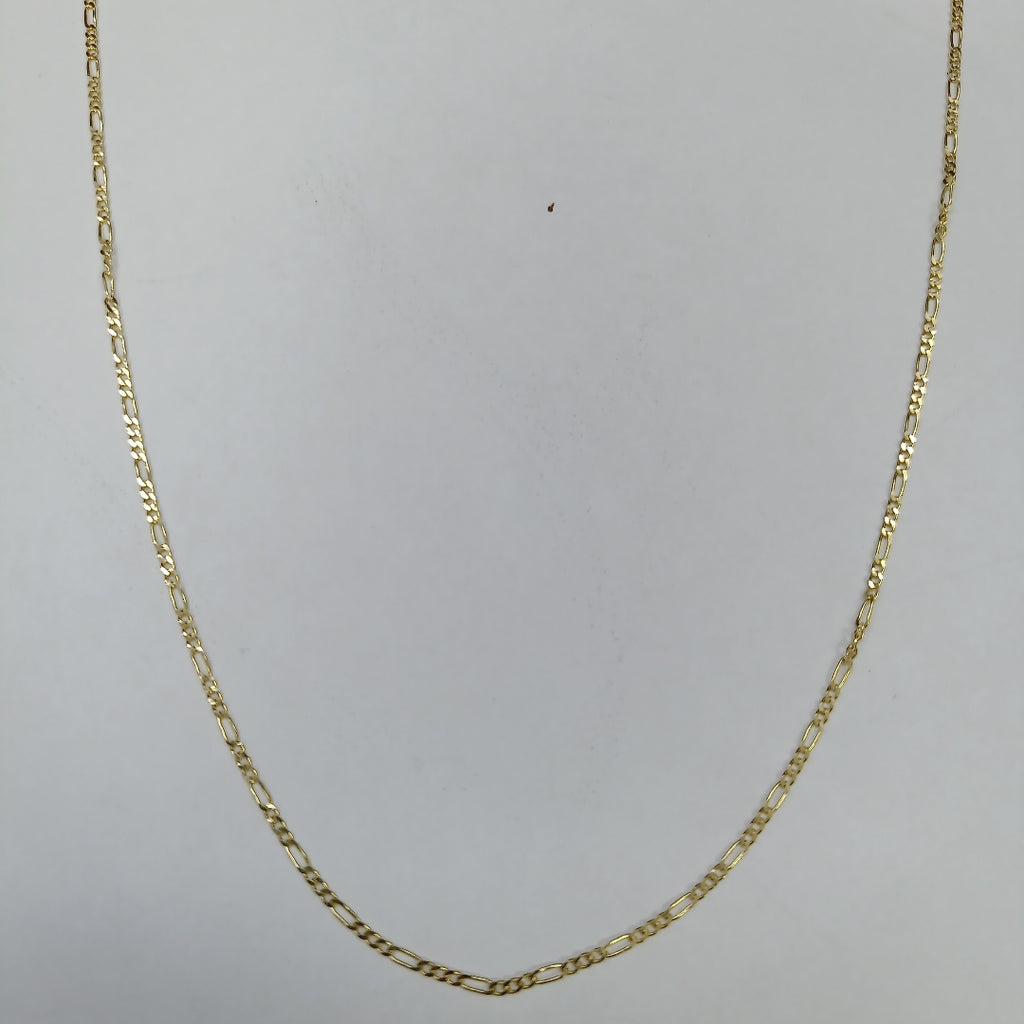 CADENAS TEJIDO 3X1 ORO 14K 55 CM 2.4 GR (NUEVO)