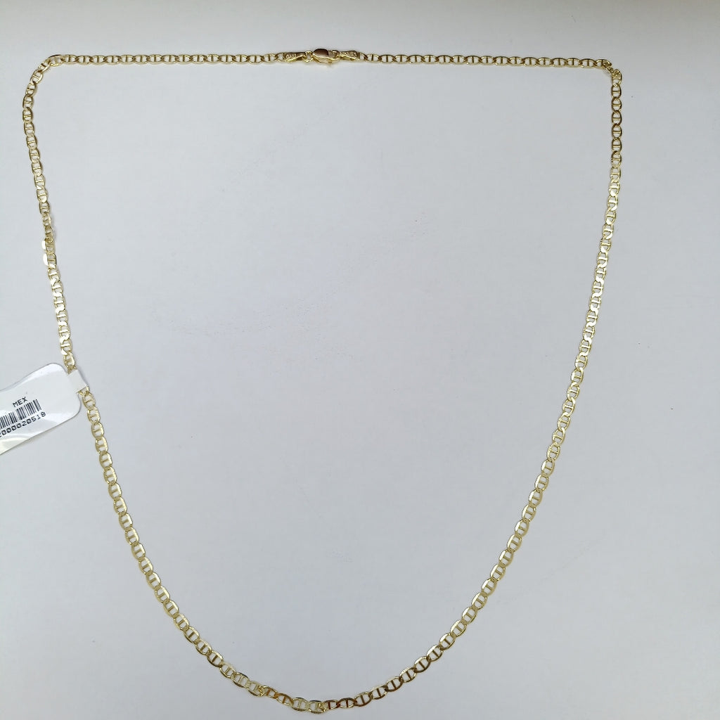 CADENAS TEJIDO GUCHI ORO 10K 55 CM 4.2 GR (NUEVO)