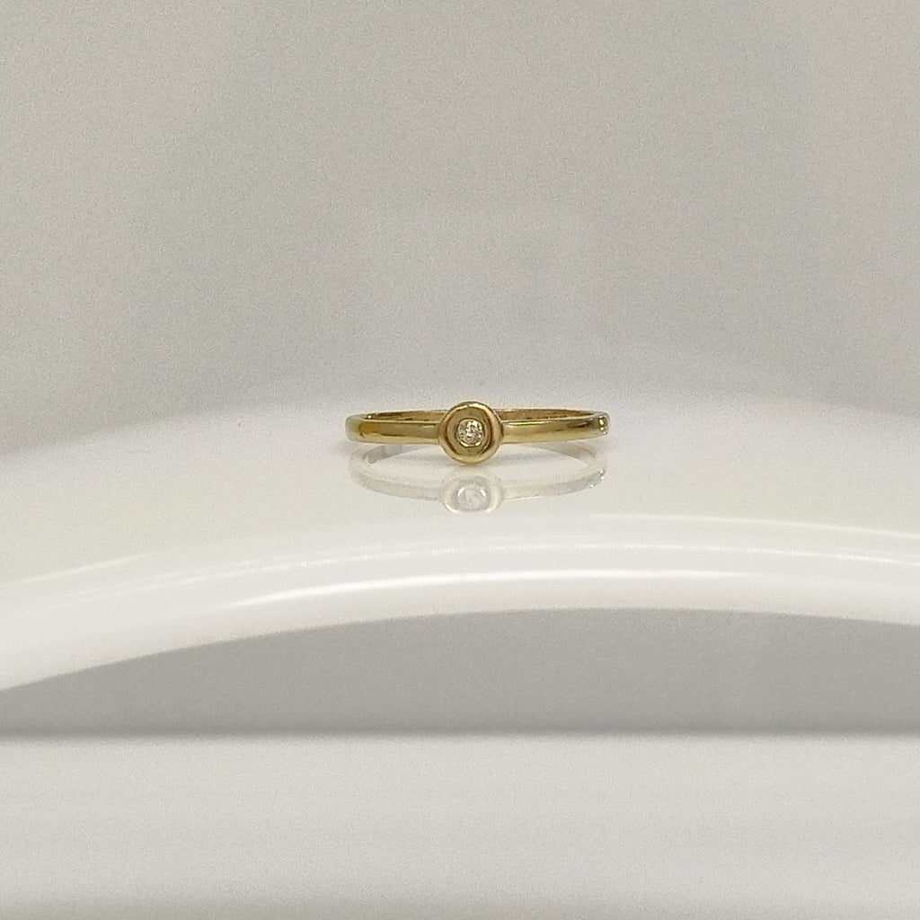ANILLITO ORO 14 K 1.2 GRMS (SEMINUEVO)