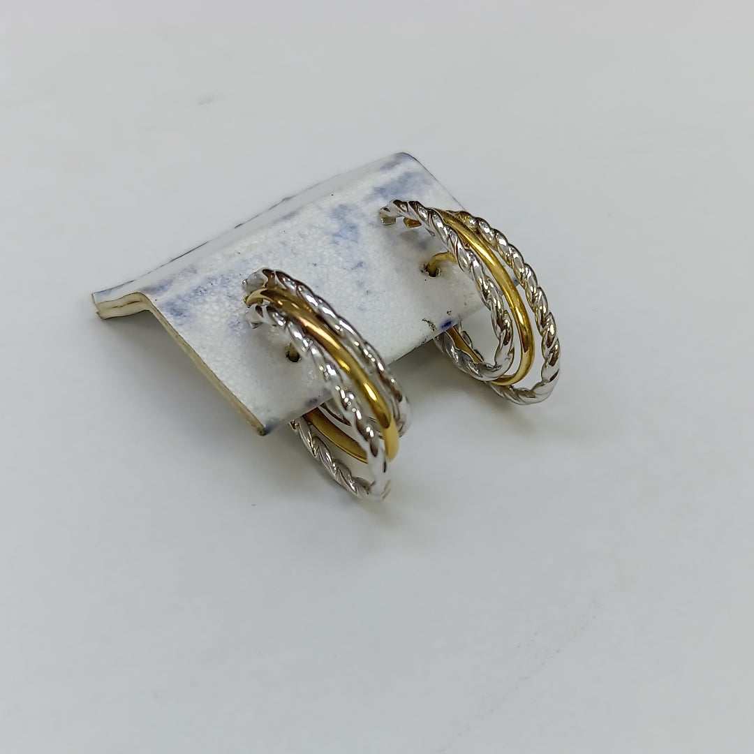 ARETES PAR ORO 14 K 1.9 GRMS (SEMINUEVO)