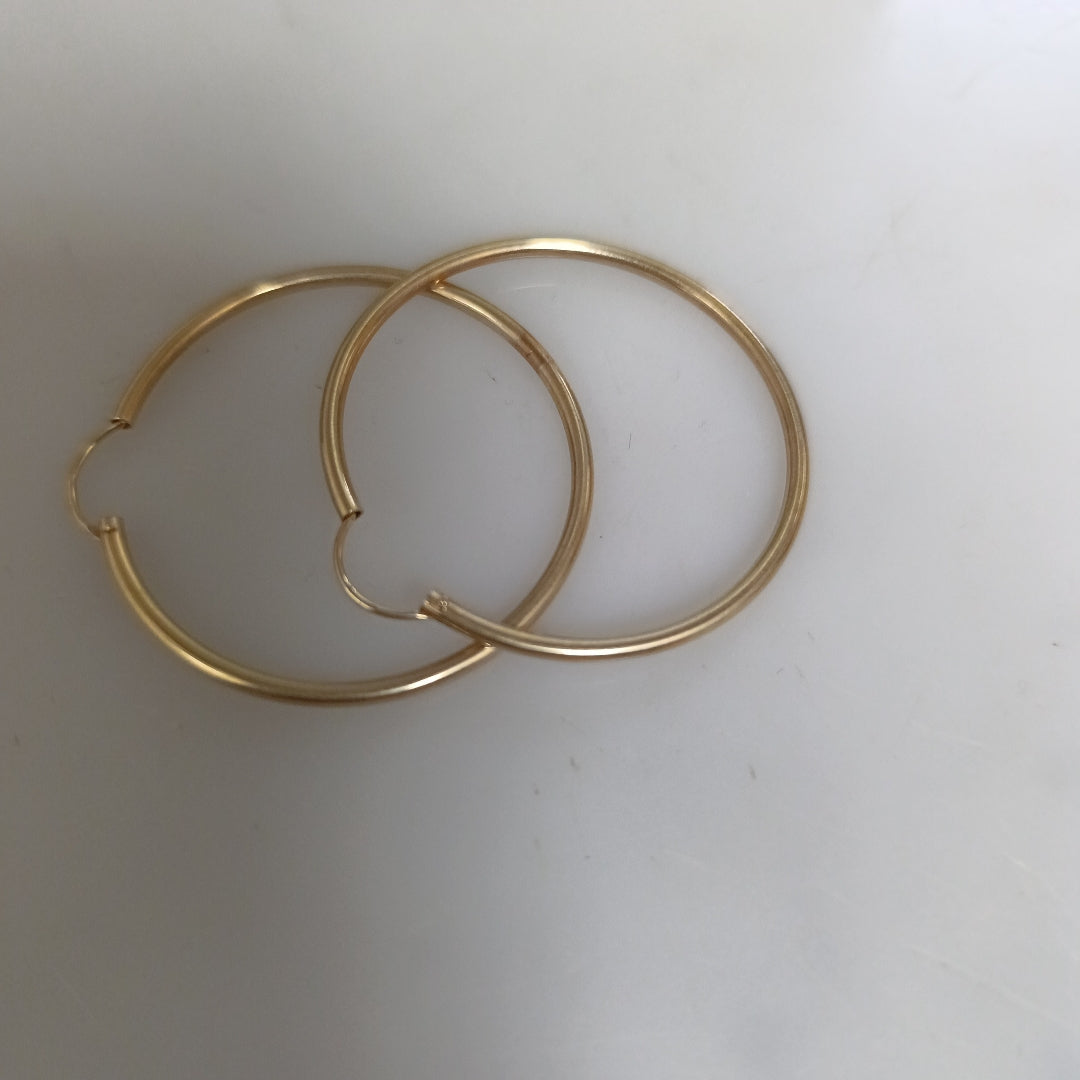 ARRACADAS PAR ORO 10 K 3,70 GRMS (SEMINUEVO)