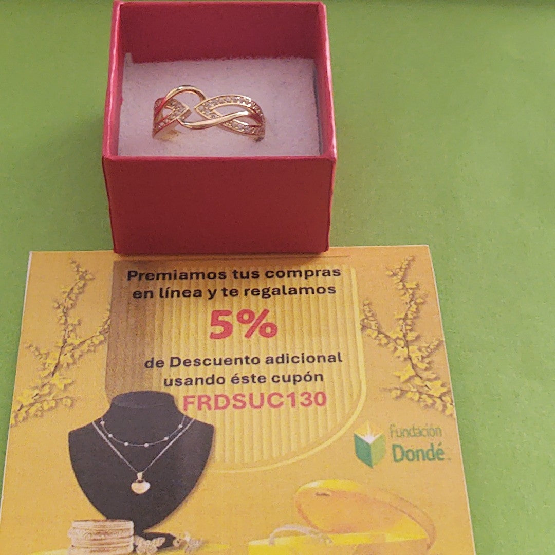 ANILLOS DAMA ORO 14K 2.5 (NUEVO)