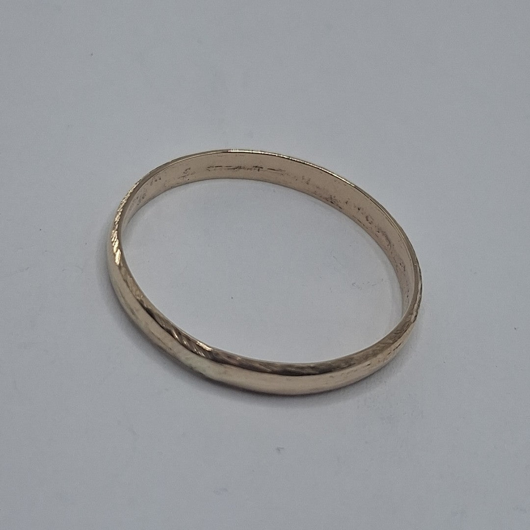 ARGOLLA ORO 10 K 1.8 GRMS (SEMINUEVO)