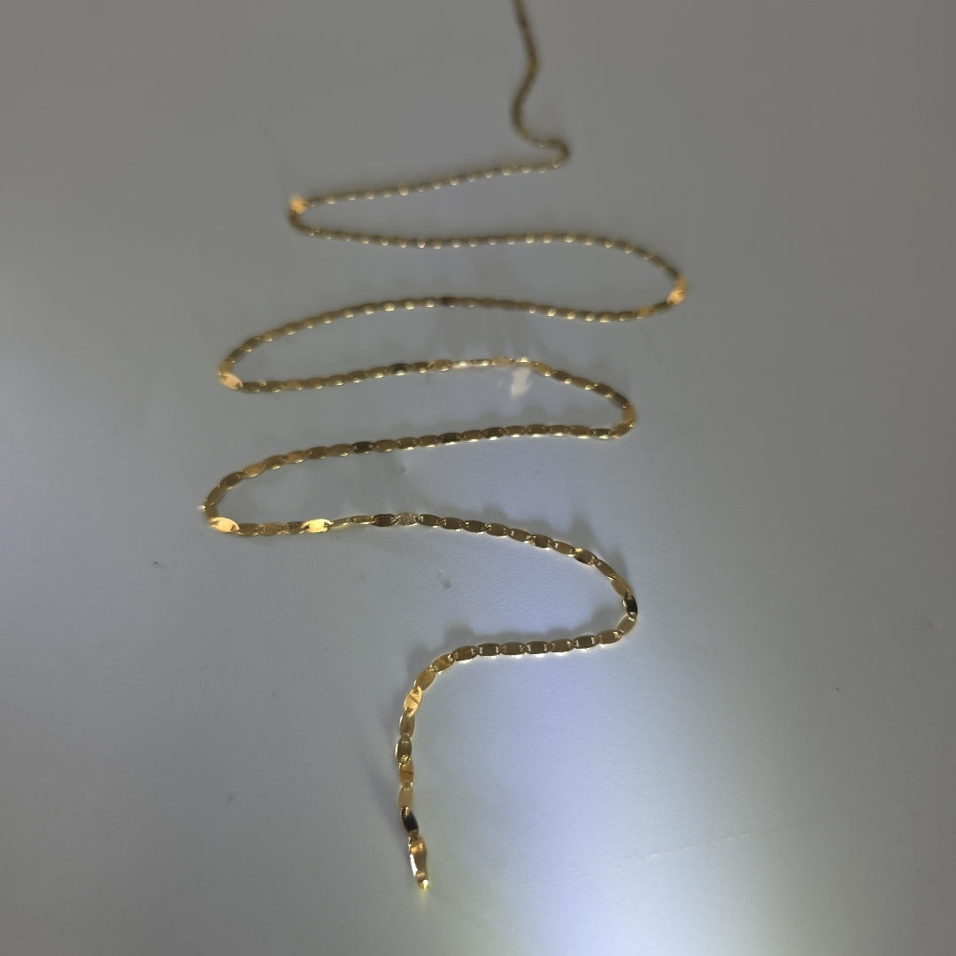 CADENA ORO 14 K 1.6 GRMS (SEMINUEVO)