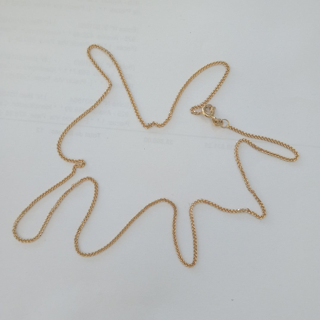 CADENA ORO 14 K 2.6 GRMS (SEMINUEVO)