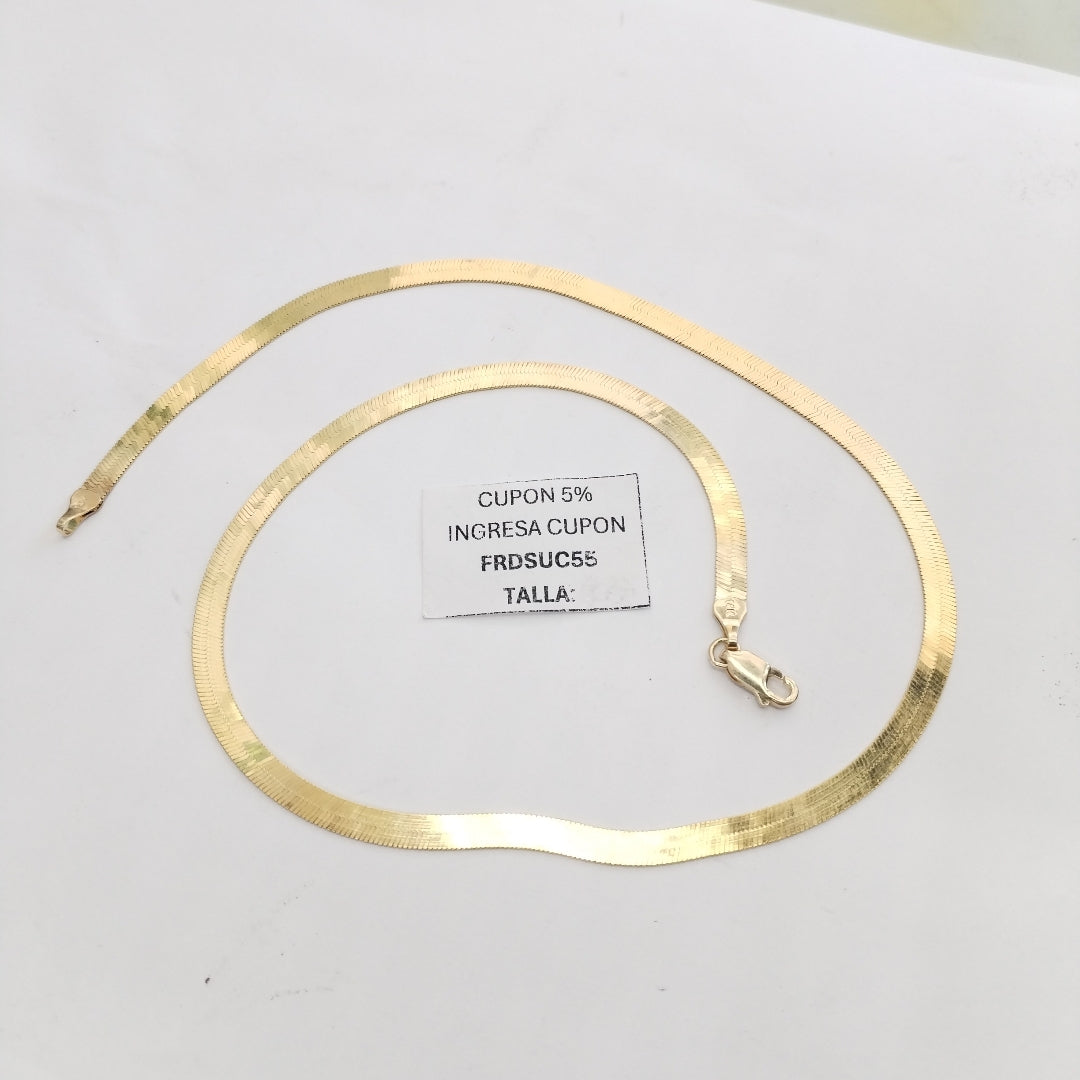 GARGANTILLA ORO,RODIADO 14 K 12,40 GRMS (SEMINUEVO)