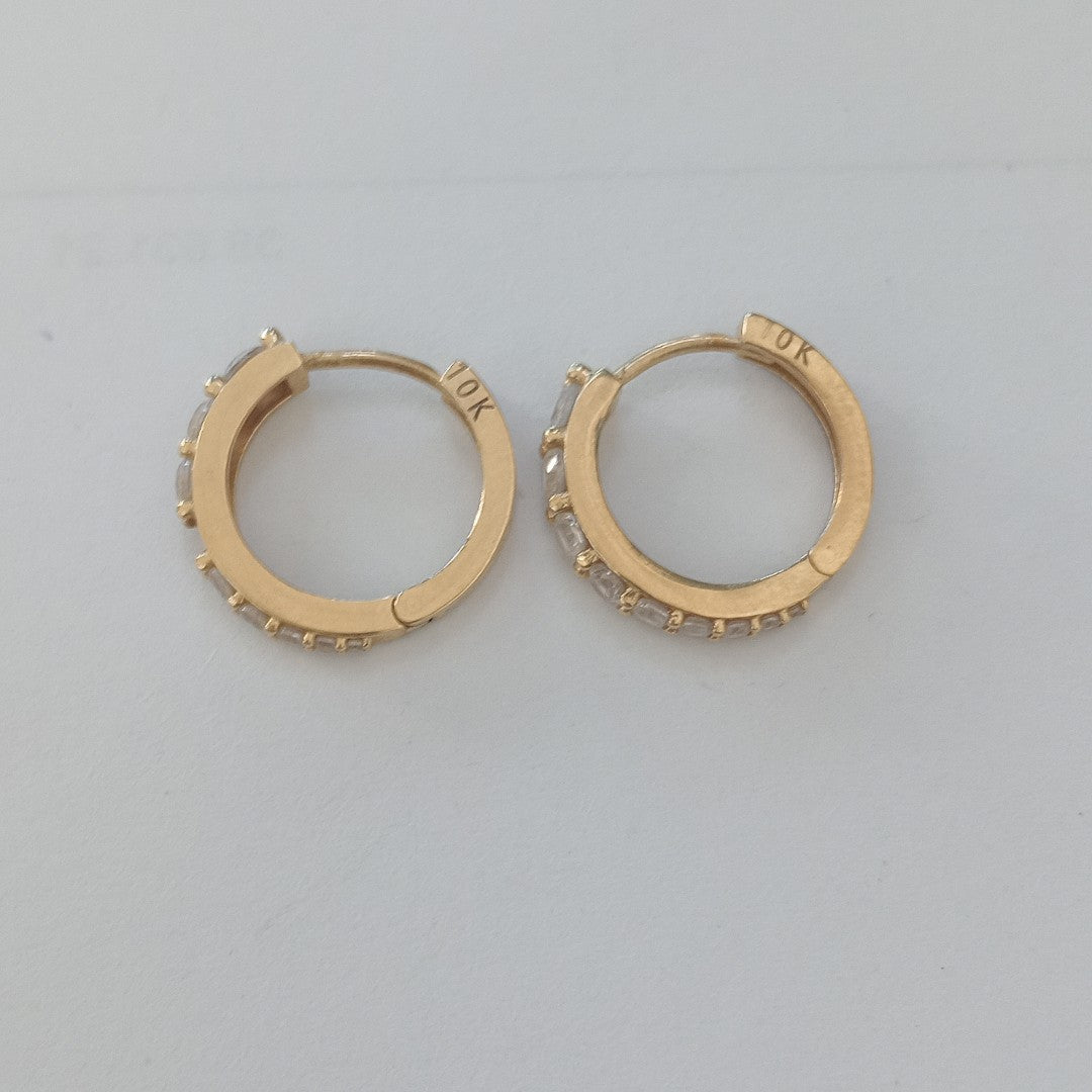 ARETES PAR ORO 10 K 2,00 GRMS (SEMINUEVO)