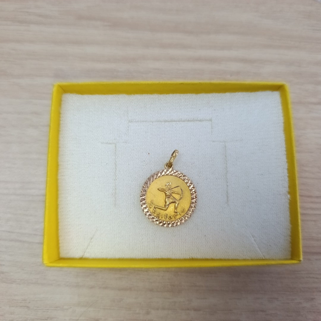 MEDALLA PERSONAL ORO 10 K 1.7 GRMS (SEMINUEVO)