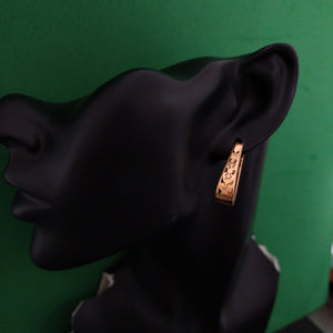 ARETES PAR ORO 18 K 6.6 GRMS (SEMINUEVO)
