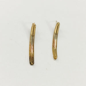 ARETES PAR ORO 14 K 3,40 GRMS (SEMINUEVO)