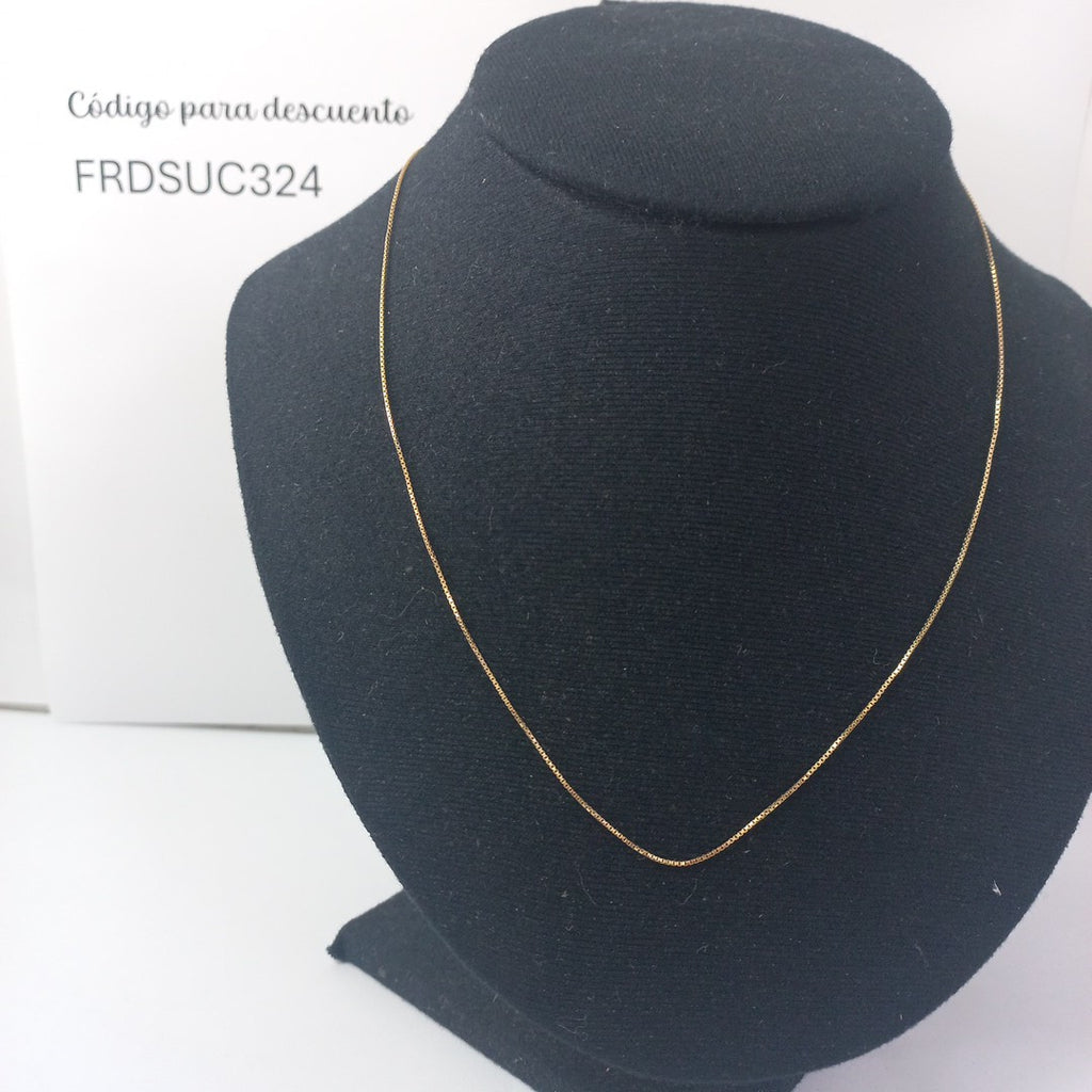 CADENA ORO 14 K 1,90 GRMS (SEMINUEVO)
