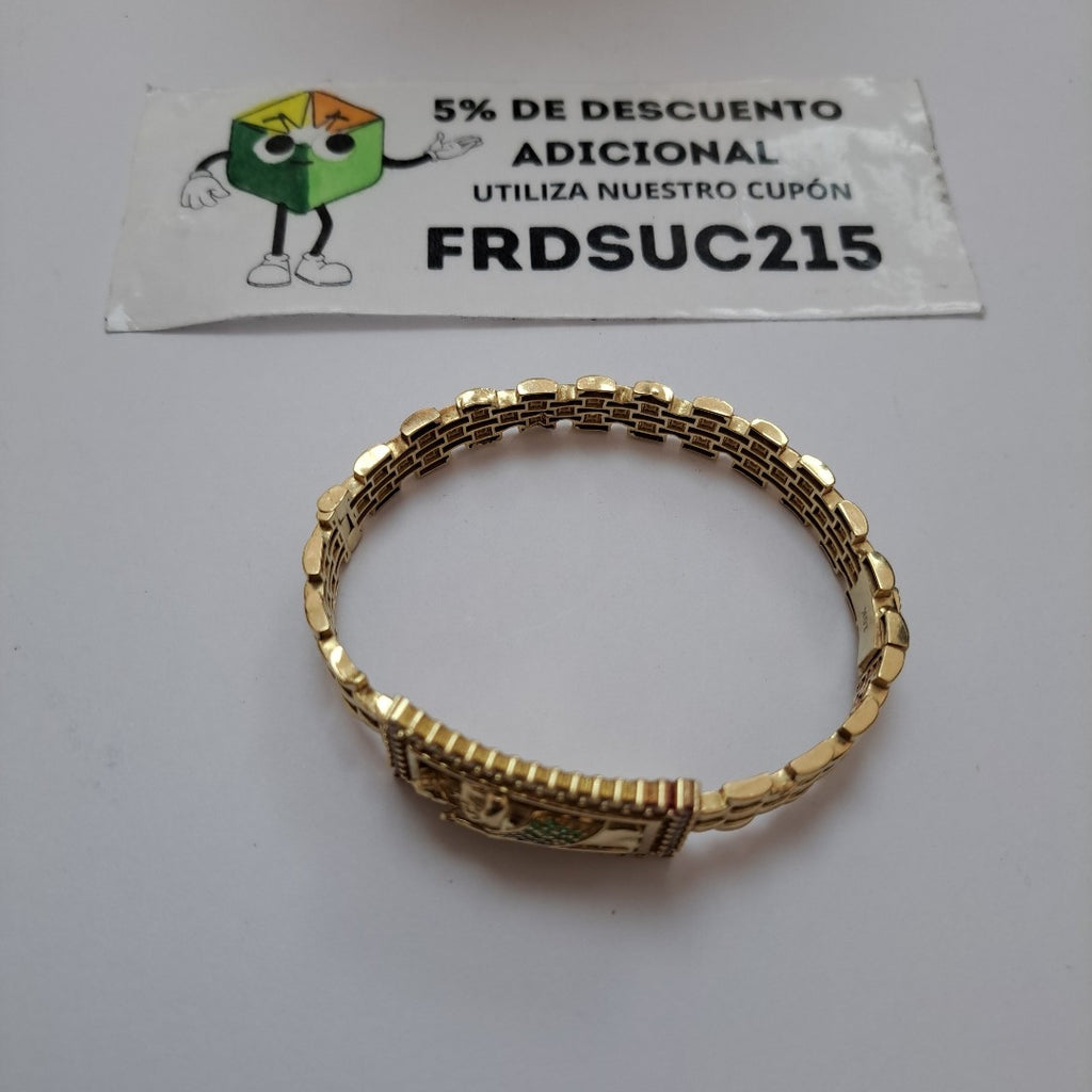 PULSERA RIGIDA ORO 10 K 22.7 GRMS (SEMINUEVO)
