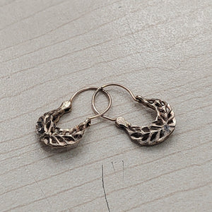 ARETES PAR ORO 14 K 1,30 GRMS (SEMINUEVO)
