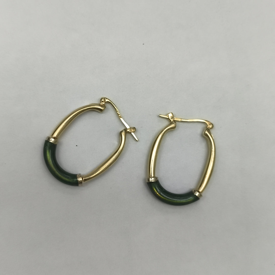 ARRACADAS PAR ORO 14 K 4.1 GRMS (SEMINUEVO)