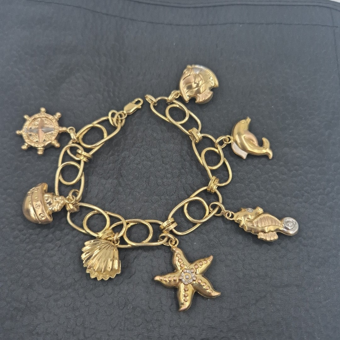PULSERA ORO 14 K 38,60 GRMS (SEMINUEVO)