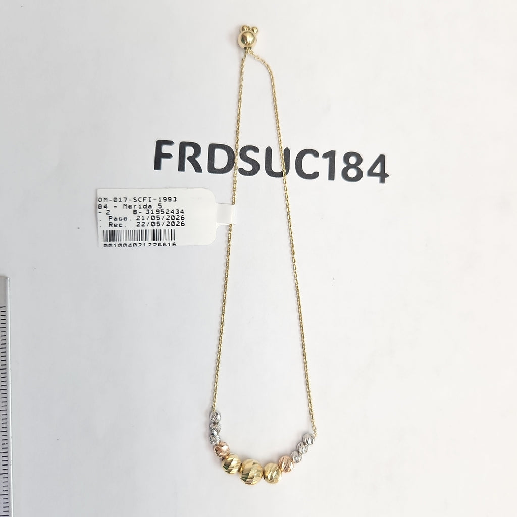 PULSERA ORO 14 K 2.3 GRMS (SEMINUEVO)