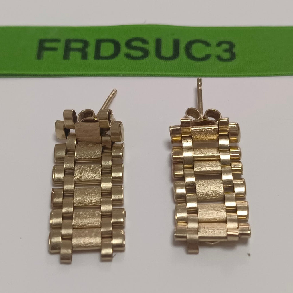 ARETES PAR ORO 14 K 3.7 GRMS (SEMINUEVO)