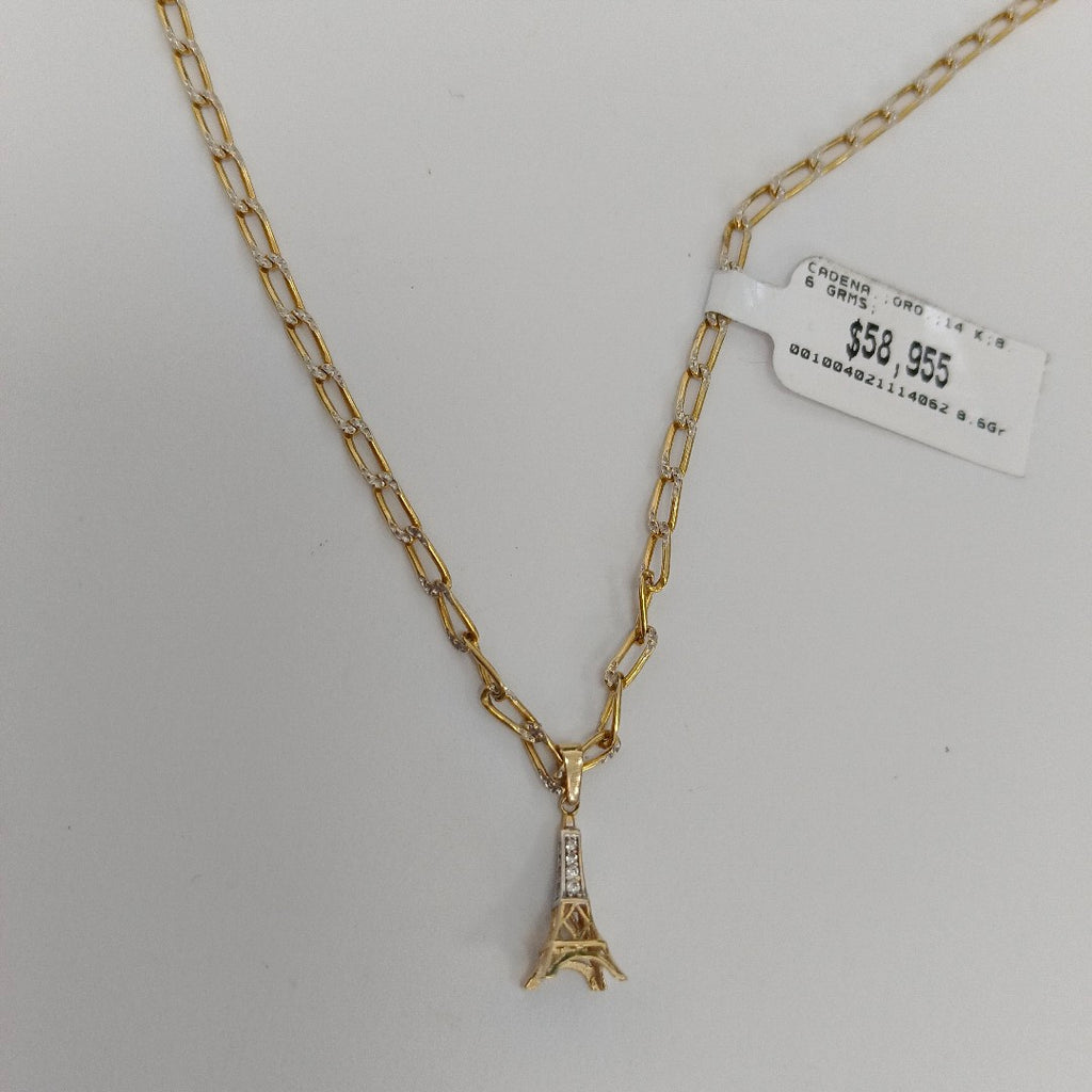 CADENA ORO 14 K 8.6 GRMS (SEMINUEVO)