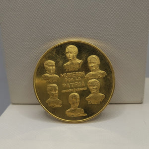 MEDALLA CONMEMORATIVA ORO 21 K 41.6 GRMS (SEMINUEVO)
