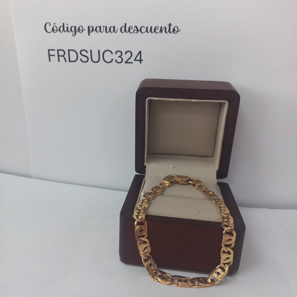 PULSERA ORO 14 K 12.7 GRMS (SEMINUEVO)