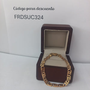 PULSERA ORO 14 K 12.7 GRMS (SEMINUEVO)