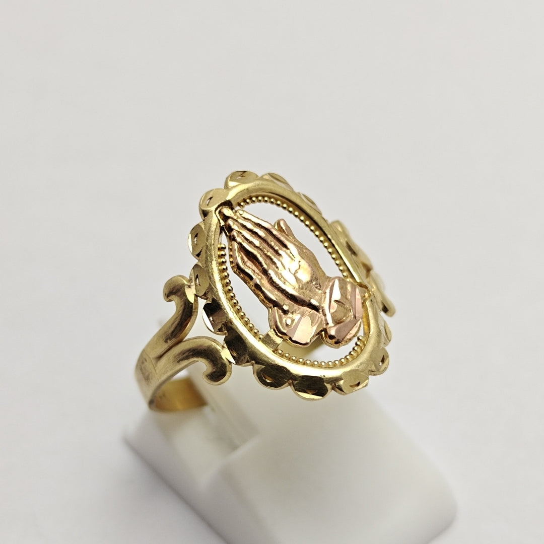 ANILLITO ORO COMBINADO 14 K 2,10 GRMS (SEMINUEVO)