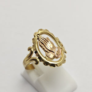 ANILLITO ORO COMBINADO 14 K 2,10 GRMS (SEMINUEVO)