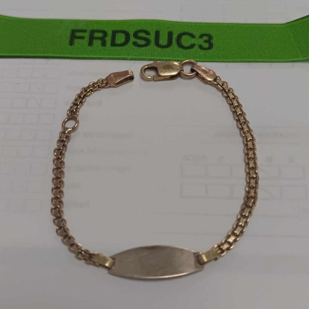 ESCLAVA ORO 14 K 2.9 GRMS (SEMINUEVO)