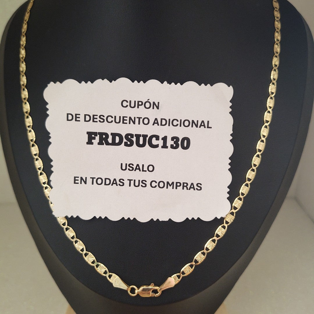 CADENAS GUCHI ORO 14K 55 CM 7 GR (NUEVO)