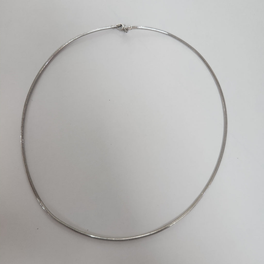 GARGANTILLA ORO BLANCO 14 K 7.3 GRMS (SEMINUEVO)