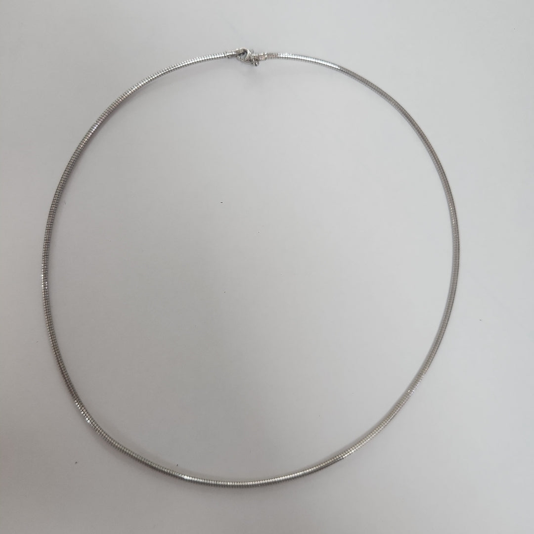 GARGANTILLA ORO BLANCO 14 K 7.3 GRMS (SEMINUEVO)
