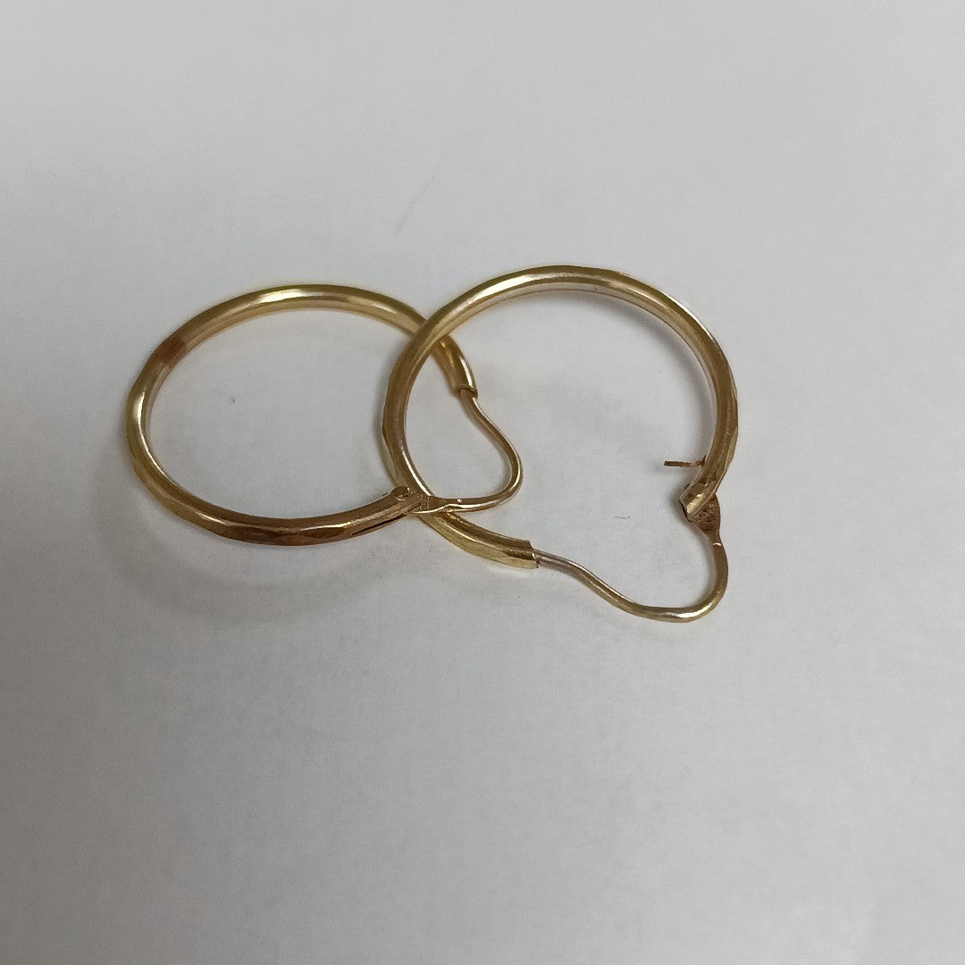 ARRACADAS PAR ORO 10 K 1.6 GRMS (SEMINUEVO)