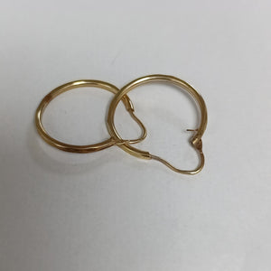 ARRACADAS PAR ORO 10 K 1.6 GRMS (SEMINUEVO)