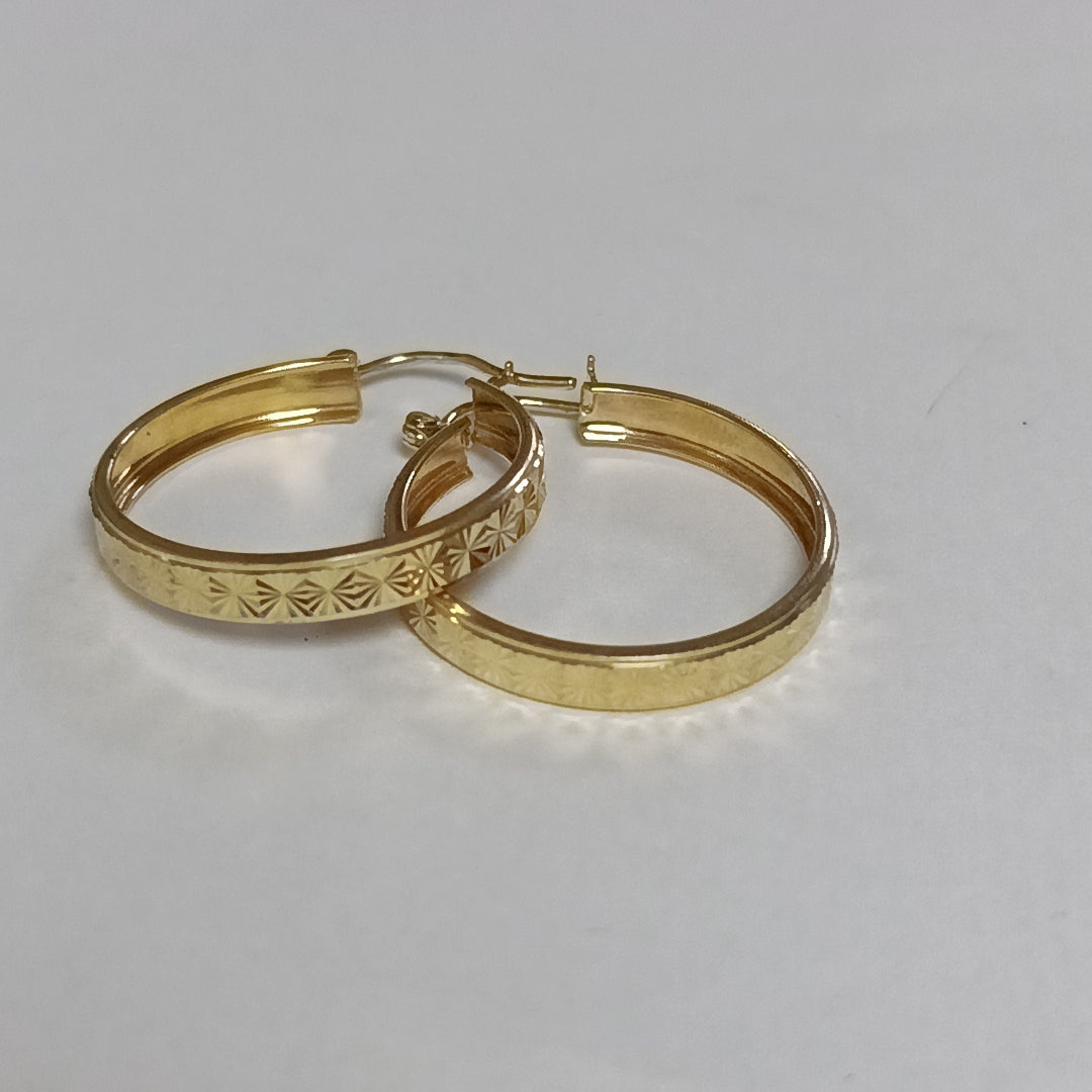 ARRACADAS PAR ORO 10 K 2.8 GRMS (SEMINUEVO)