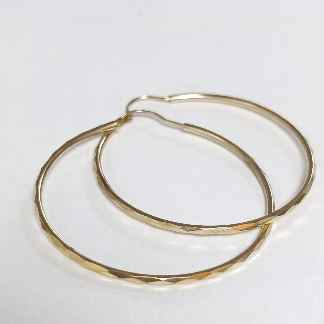 ARRACADAS PAR ORO 10 K 3.4 GRMS (SEMINUEVO)