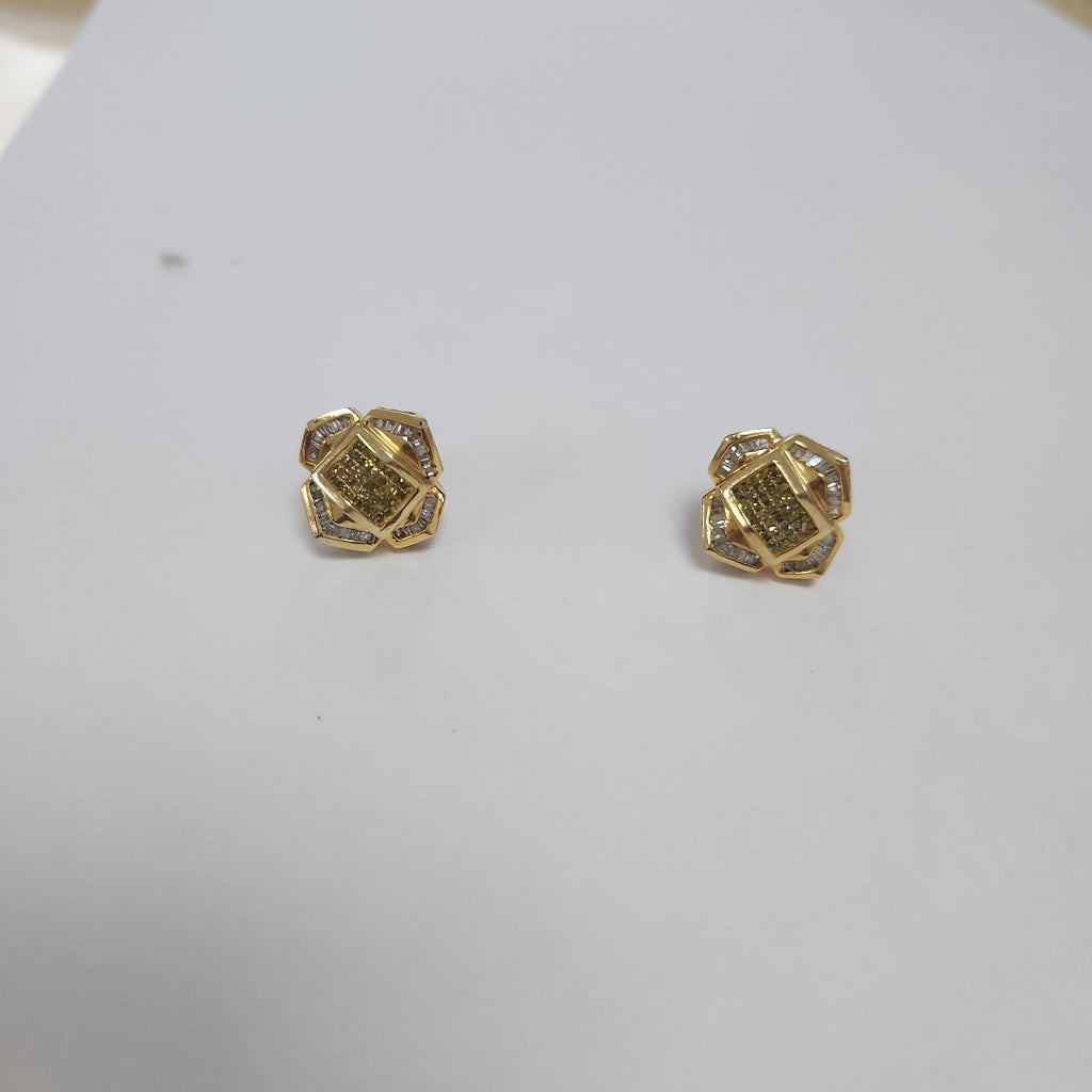 BROQUELES PAR ORO 14 K 7.3 GRMS (SEMINUEVO)