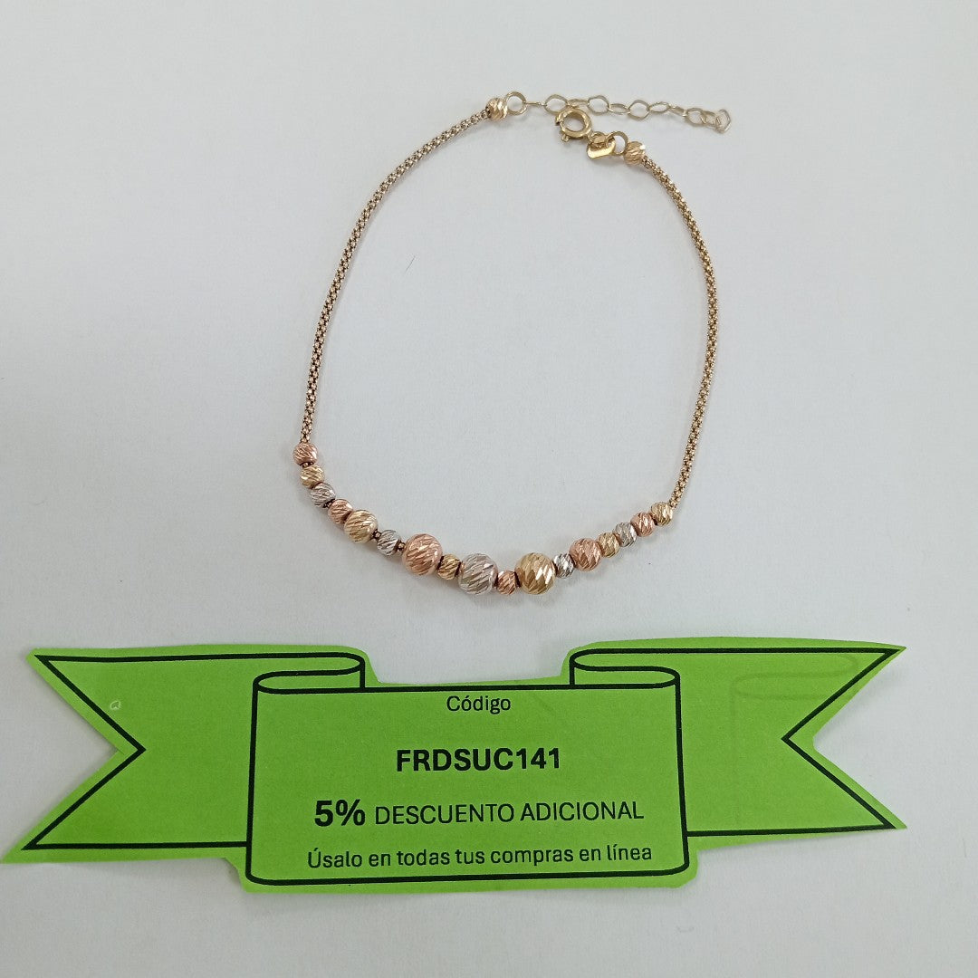 PULSERA ORO 10 K 2.6 GRMS (SEMINUEVO)