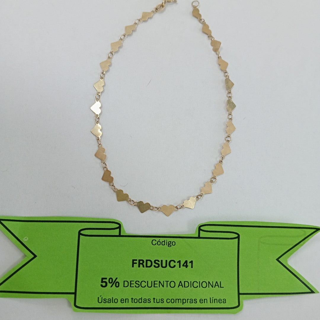 PULSERA ORO 10 K 0.6 GRMS (SEMINUEVO)