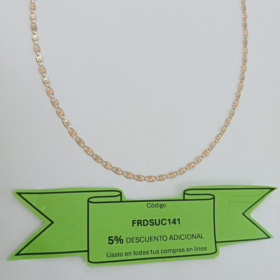 CADENA ORO 10 K 2.4 GRMS (SEMINUEVO)