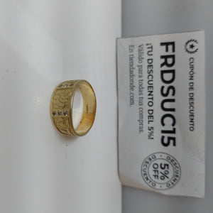 ANILLO ORO 14 K 4.1 GRMS (SEMINUEVO)
