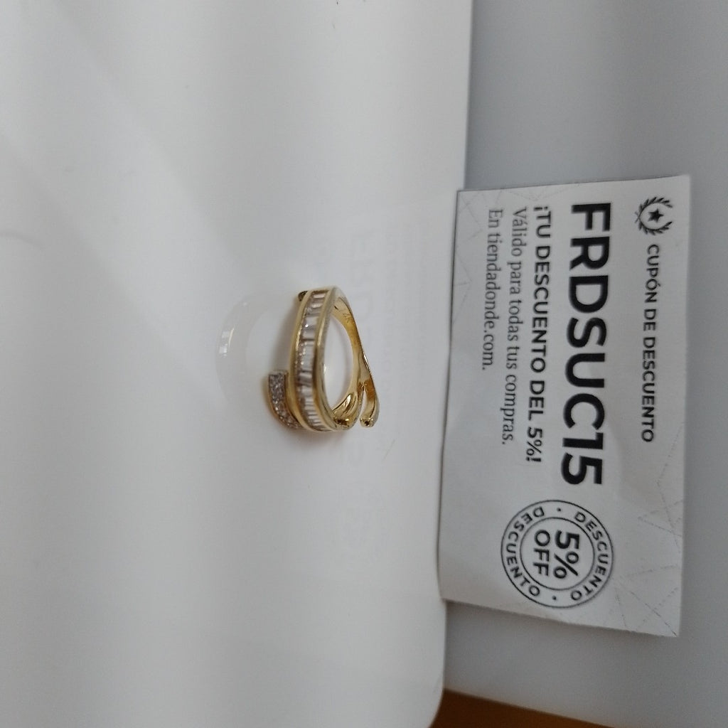 ANILLO ORO 14 K 4.6 GRMS (SEMINUEVO)