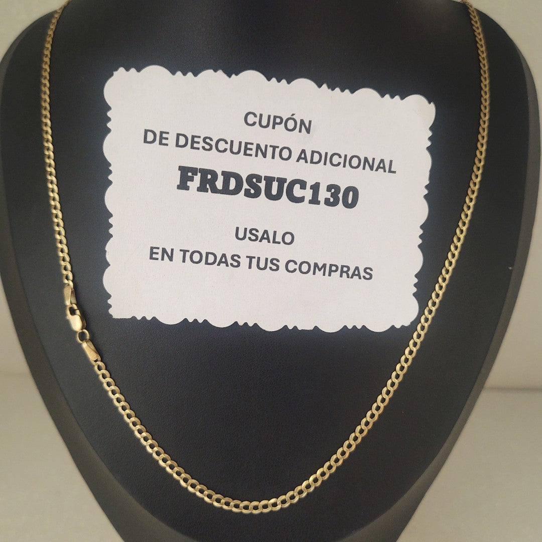 CADENA ORO 14 K 3.3 GRMS (SEMINUEVO)