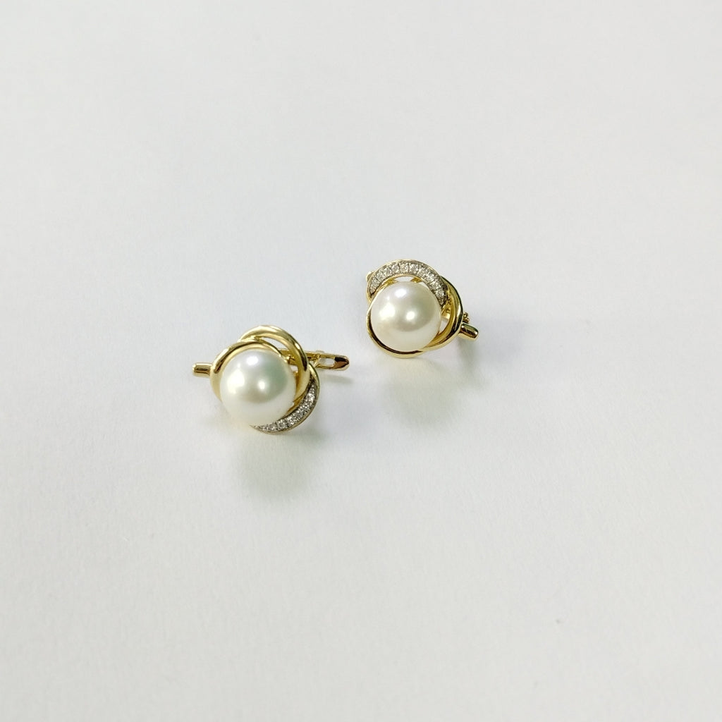 ARETES PAR ORO 14 K 4.7 GRMS (SEMINUEVO)