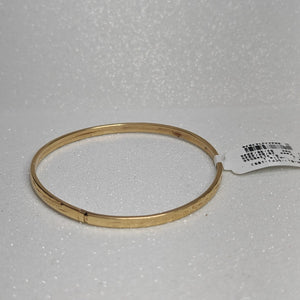 PULSERA RIGIDA ORO 10 K 4.9 GRMS (SEMINUEVO)